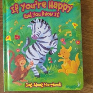 (3/$6) Children's Book "If You Are Happy And You Know It" Sing-Along Storybook